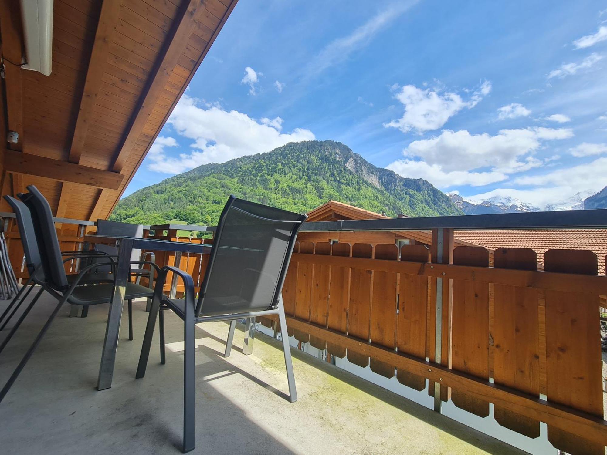 Апартаменты Jungfrau Penthouse - Aare Jungfrau Ag Вильдерсвиль Экстерьер фото